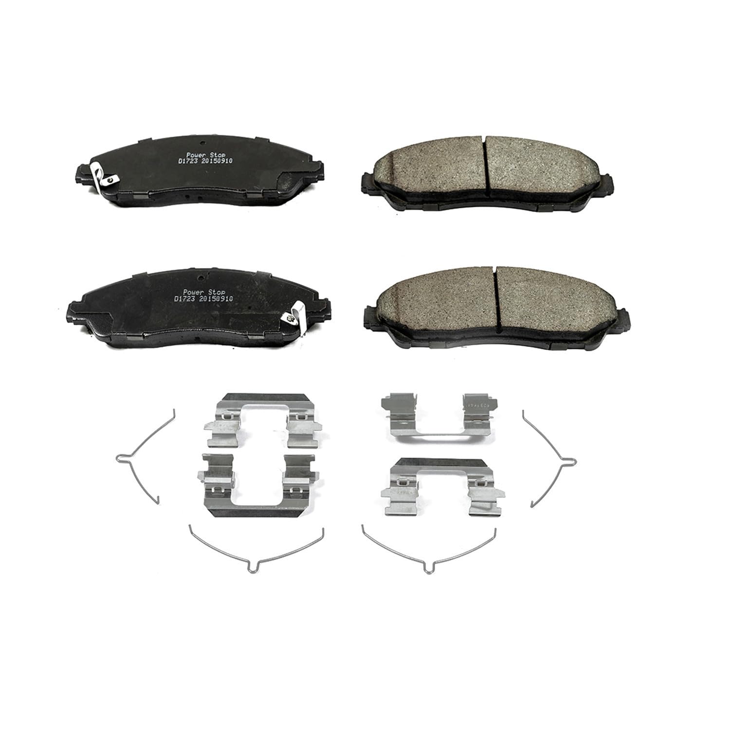 PowerStop Z17 Evolution Ceramic Brake Pads With Hardware | Performance