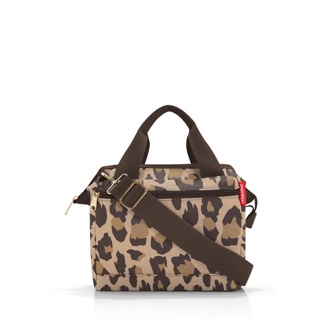 Reisenthel MQ6048 ALLROUNDER CROSS LEO MACCHIATO Gym Bag Women's LEO MACCHIATO Size Unica