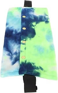 Transportador de Estilingue para Répteis, Transportador de Estilingue de Lagarto Com Alça Ajustável, Abertura Espaçosa, Velo Coral Seguro para Viagens (Azul verde)