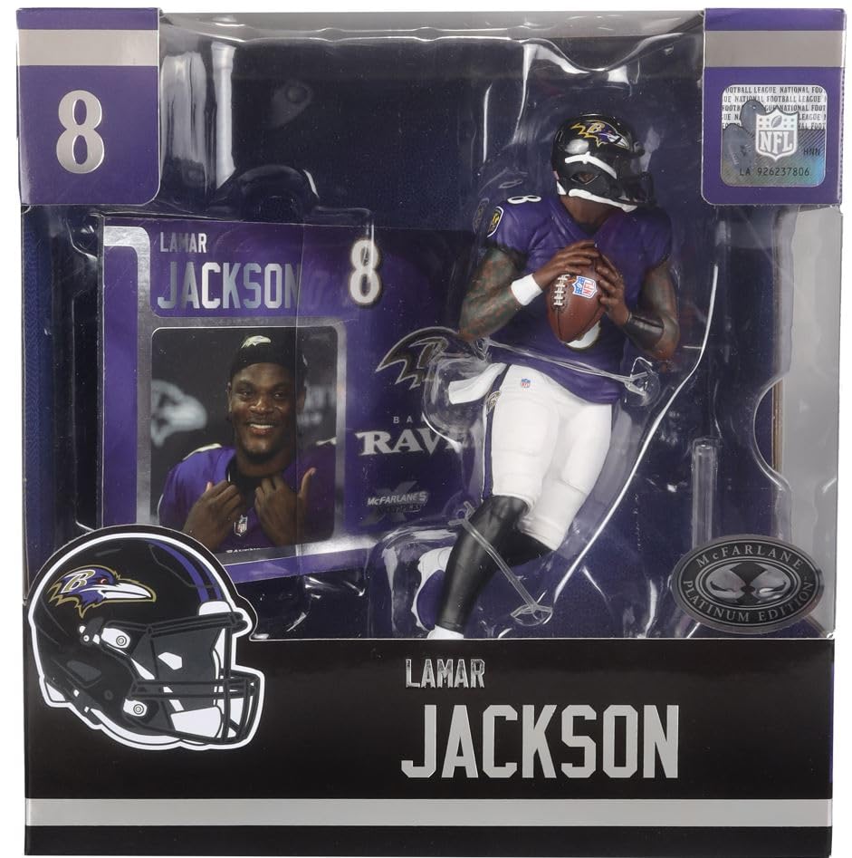 Amazon.co.jp: ラマー・ジャクソン(ボルチモア・レイブンズ) NFL 7
