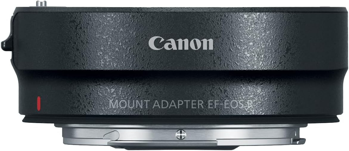Adaptador de montura Canon EF-EOS R, negro | Permite la compatibilidad de lentes -S con la cámara RExterior