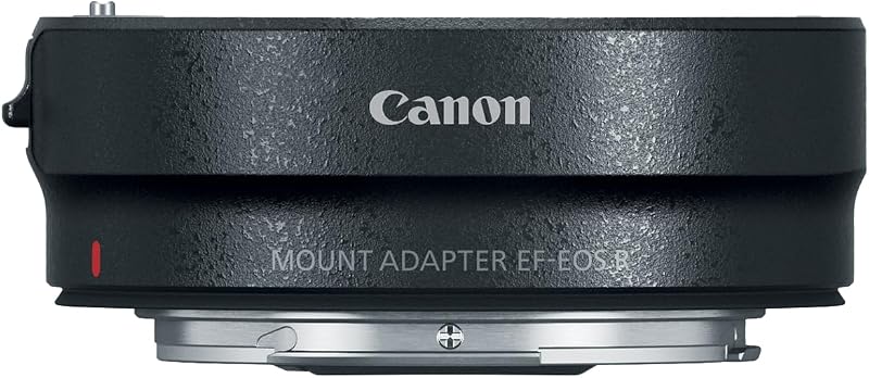 Adaptador de montura Canon EF-EOS R, negro | Permite la compatibilidad de lentes -S con la cámara RExterior