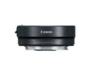 Canon Mount Adapter EF-EOS R, Black | Allows -S Lens Compatibility with the R CameraExterior