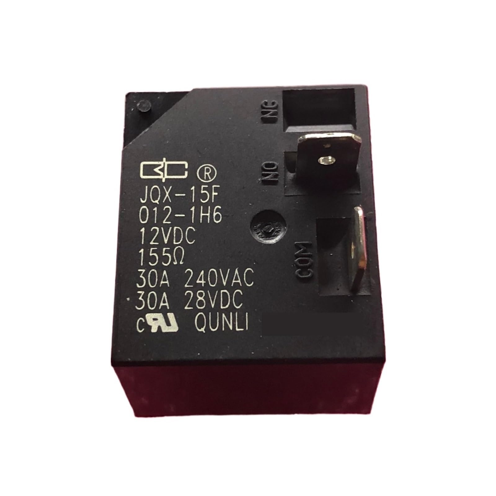 Relais 12V 30A JQX-15F interrupteur de puissance 4 pin pour auto