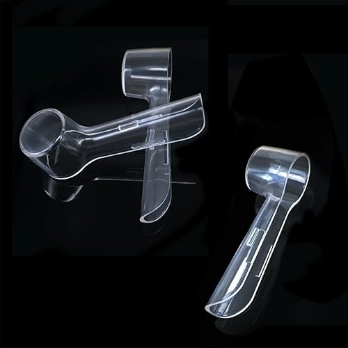 Miniatura 2 de HSYTEK Paquete de 6 tapas protectoras compatibles con cabezales de repuesto Oral B, se adapta a cabezales de cepillo de acción cruzada y cepillos de