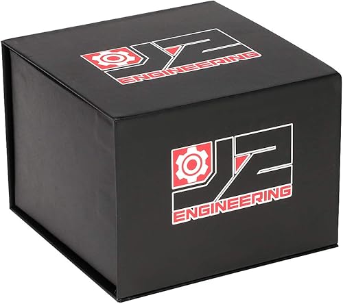 Miniatura 6 de J2 Engineering J2-HUB-OR18-RD - Adaptador de cubo de aluminio para volante de 2 pulgadas, 6 pernos, color rojo, compatible con