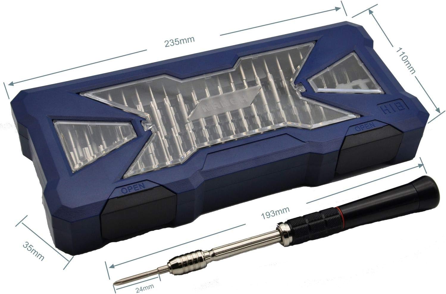Nanch precision screwdriver set Clearance