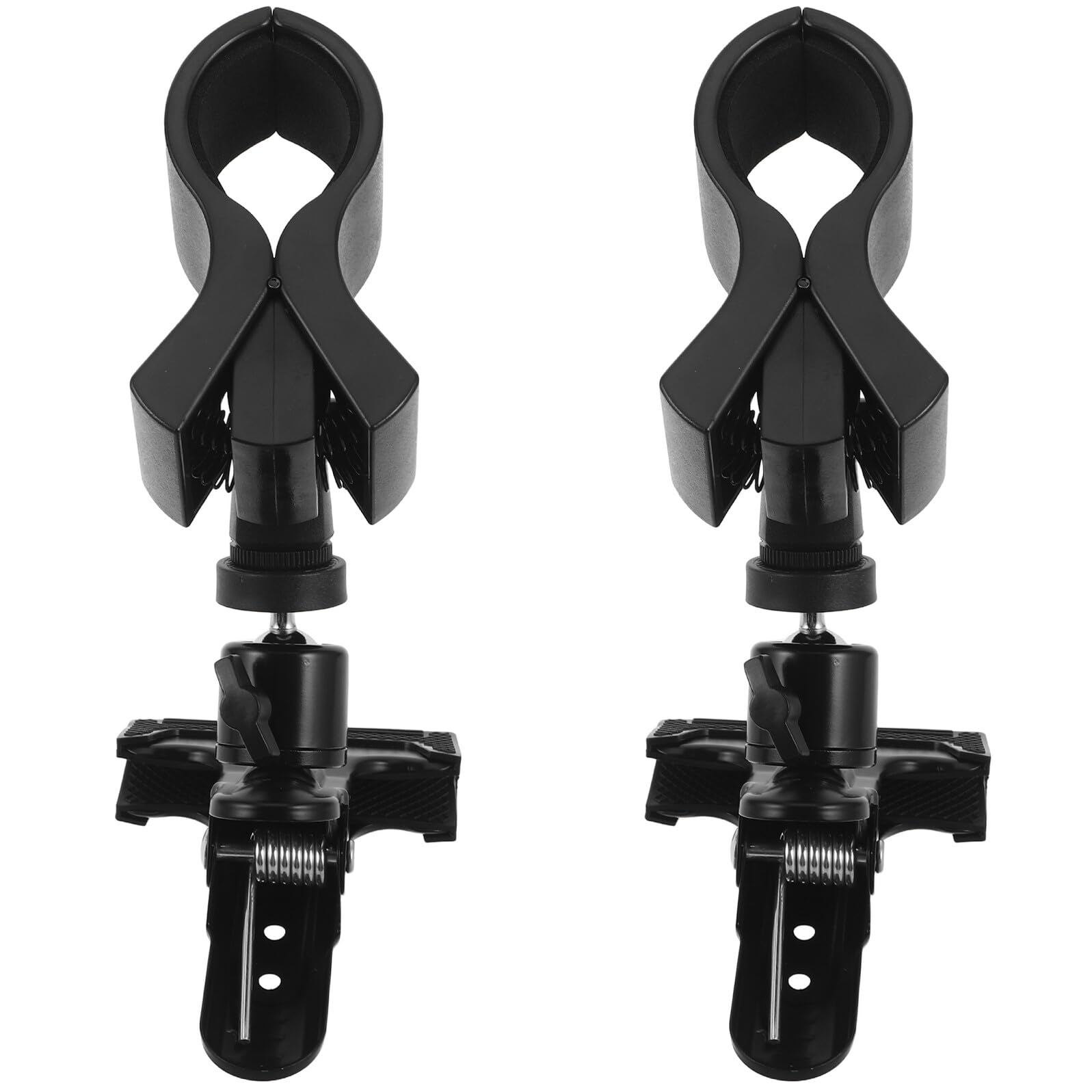 Support sèche-cheveux rotatif 360 avec socle stable et antidérapant en métal rigide