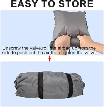 Side-Sleeping Backpack, Sleep Position Trainer with Self-Inflating Airbag, Controller for Snore Relief & Better Breathing, Prevent Back Sleeping Device to Improve Your Breathing
