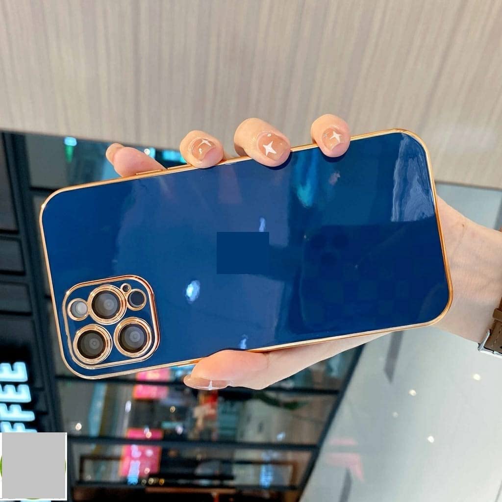 Apple iPhone 13 Pro 紺ブルー Dark Blue Original Silicone case for Apple iphone 13 pro – The Hatke