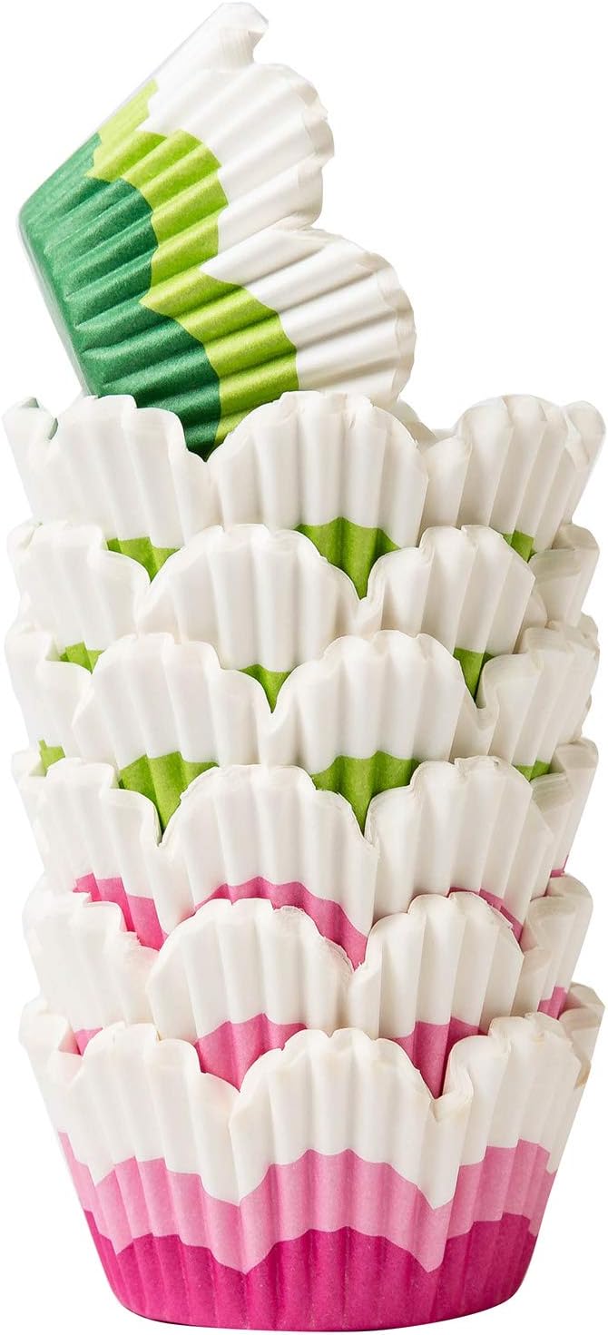 Barry's Home Standard Size Baking Cups, No Smells Rainbow Cupcake
