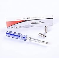 Vista 8 de Herramienta de TV Terminator de 7 pulgadas - LTT-7 GTT-7 CATV Terminador de bloqueo de cable - Llave de choque de cable coaxial/coaxial - Azul