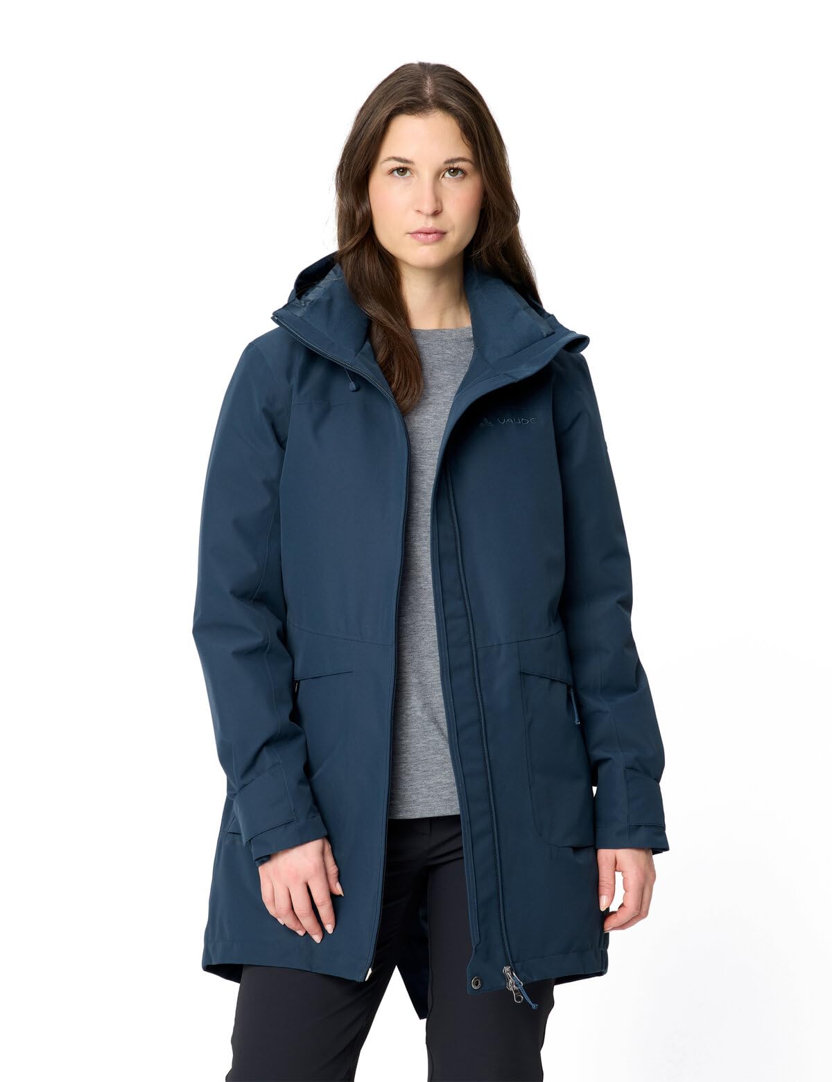 VAUDE Women's Skomer - Parka de invierno para mujer, impermeable, cortavientos y transpirable
