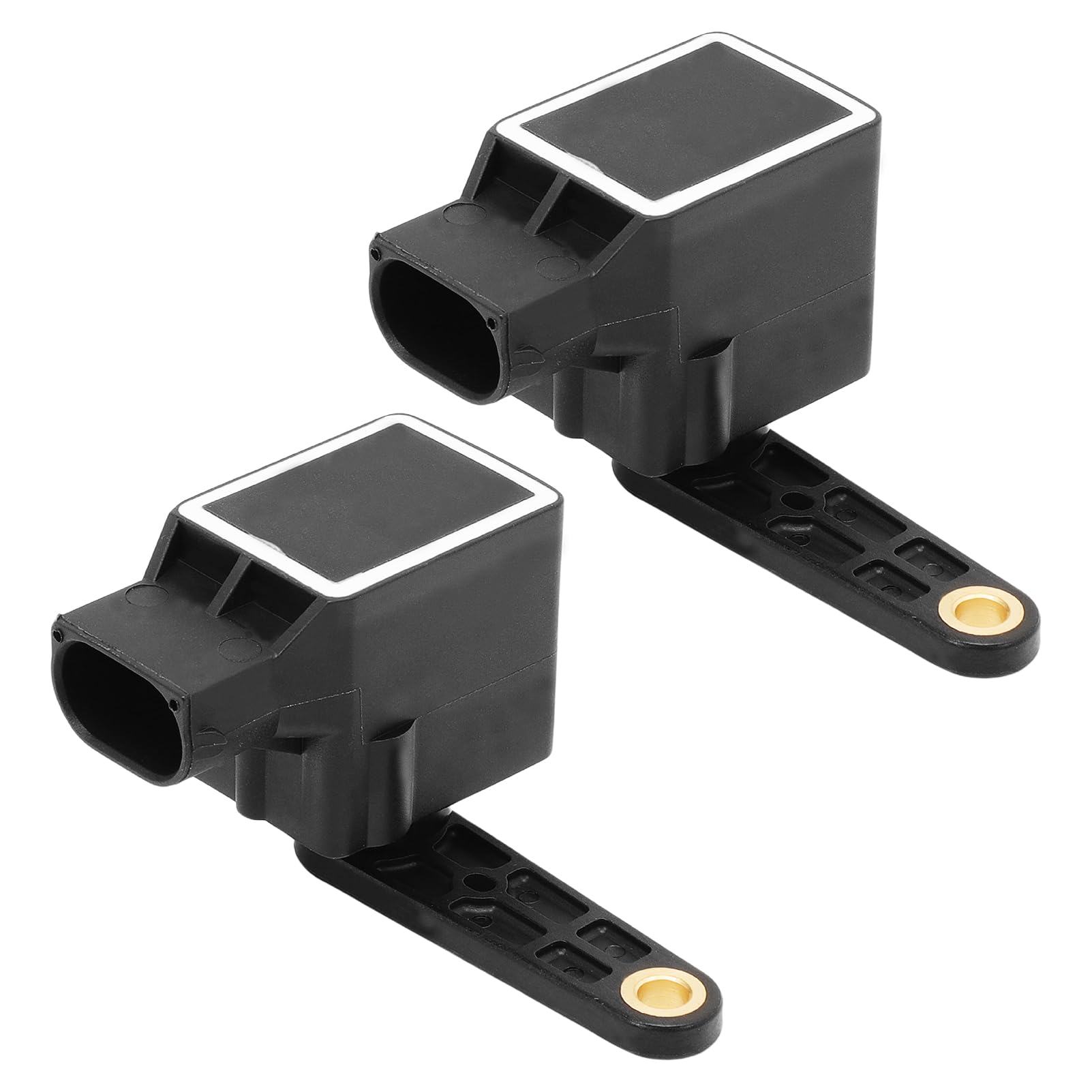 2x Niveausensor Luftfederung für BMW E46 5er E39 E60 E61 E38 E65 E66 E67 X3 E83 X5 E53 E46 M5 E60 E61 E85 E86 E89 1994-2018 Niveau Sensor Höhensensor Vorne Hinten zur Leuchtweitenregulierun