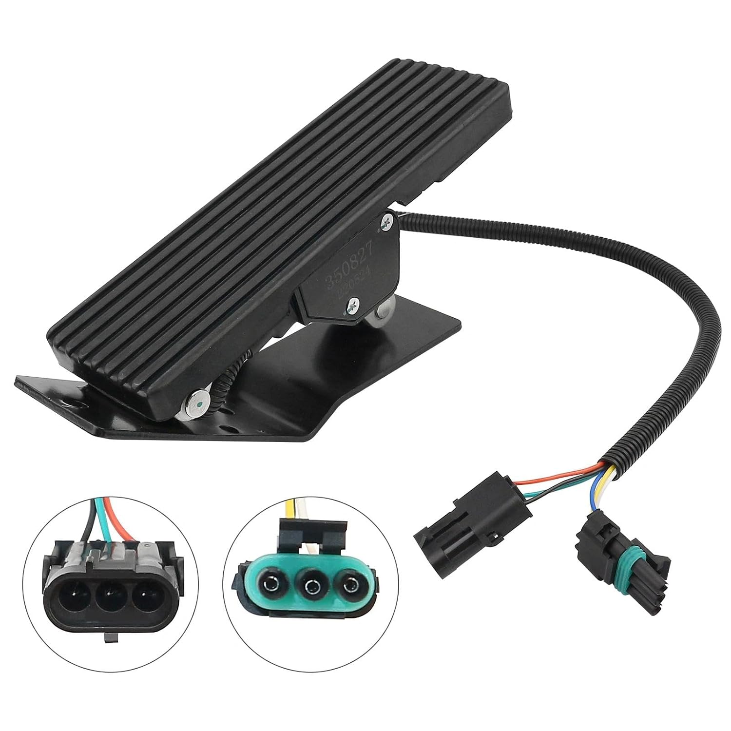 Controls Electronic Accelerator Pedal Compatible with Williams 45 Degree WM-526-350827 Replace 350827