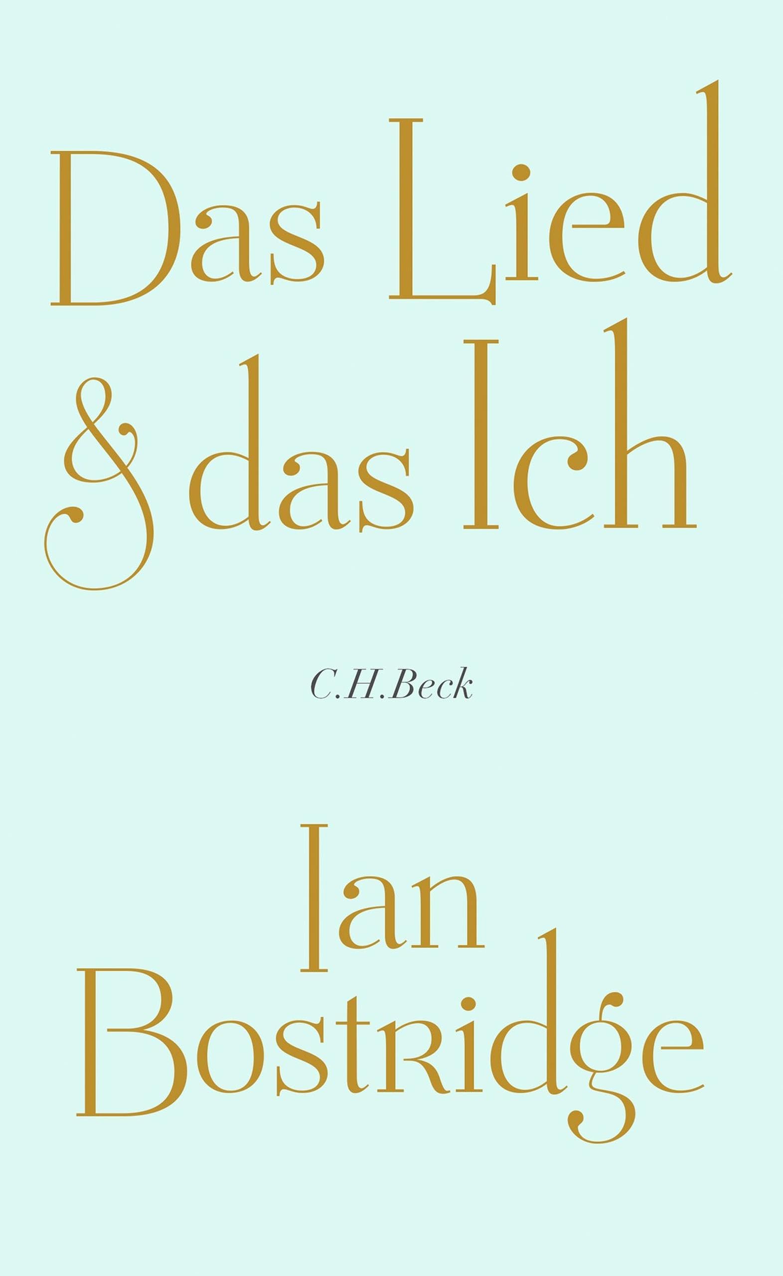 Das Lied das Ich livre allemand sur la performance du chant