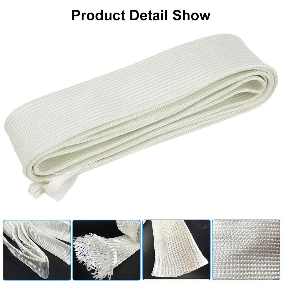 Manicotto Isolante In Fibra Di Vetro Per Tubi Di Scarico - 120 Cm Per Riscaldatori E Generatori - Foto 4