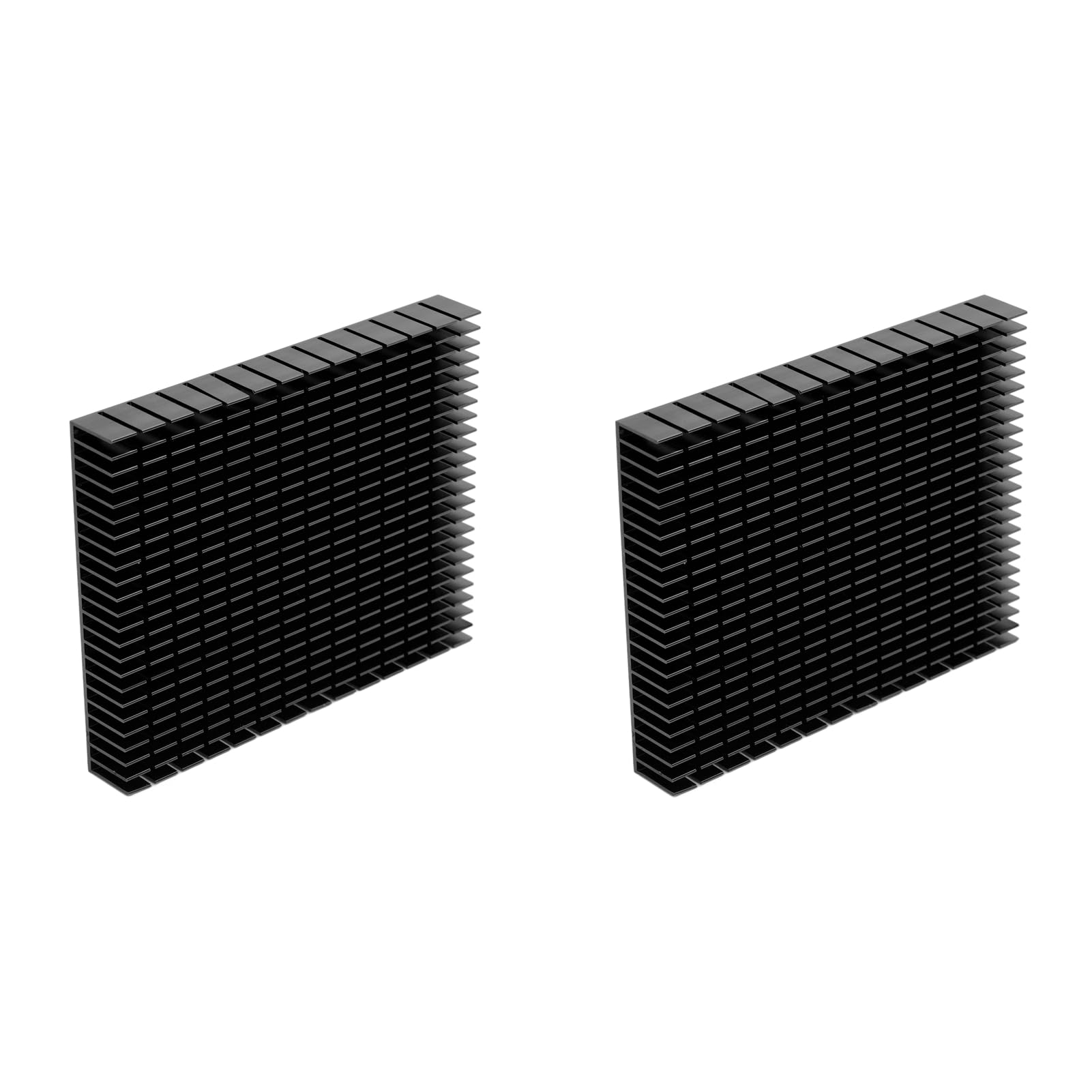 Disipador de calor de aluminio 150x120x20 mm Eujgoov para refrigeración de CPU