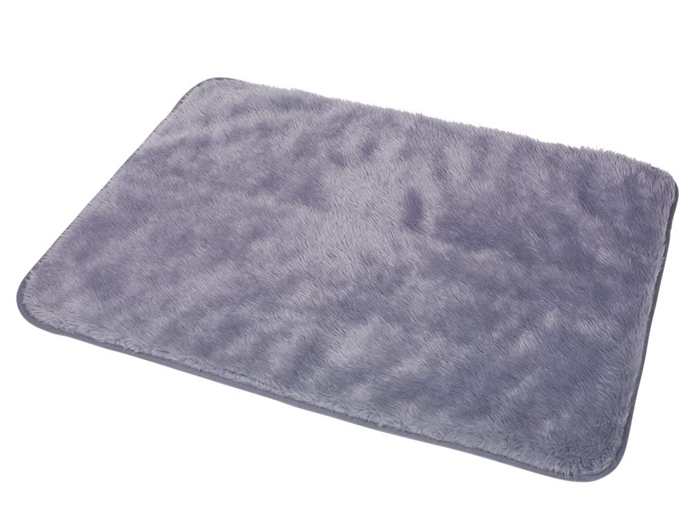 Nobby koc futrzany Classic"TALLO" szary; 150 x 100 x 3 cm