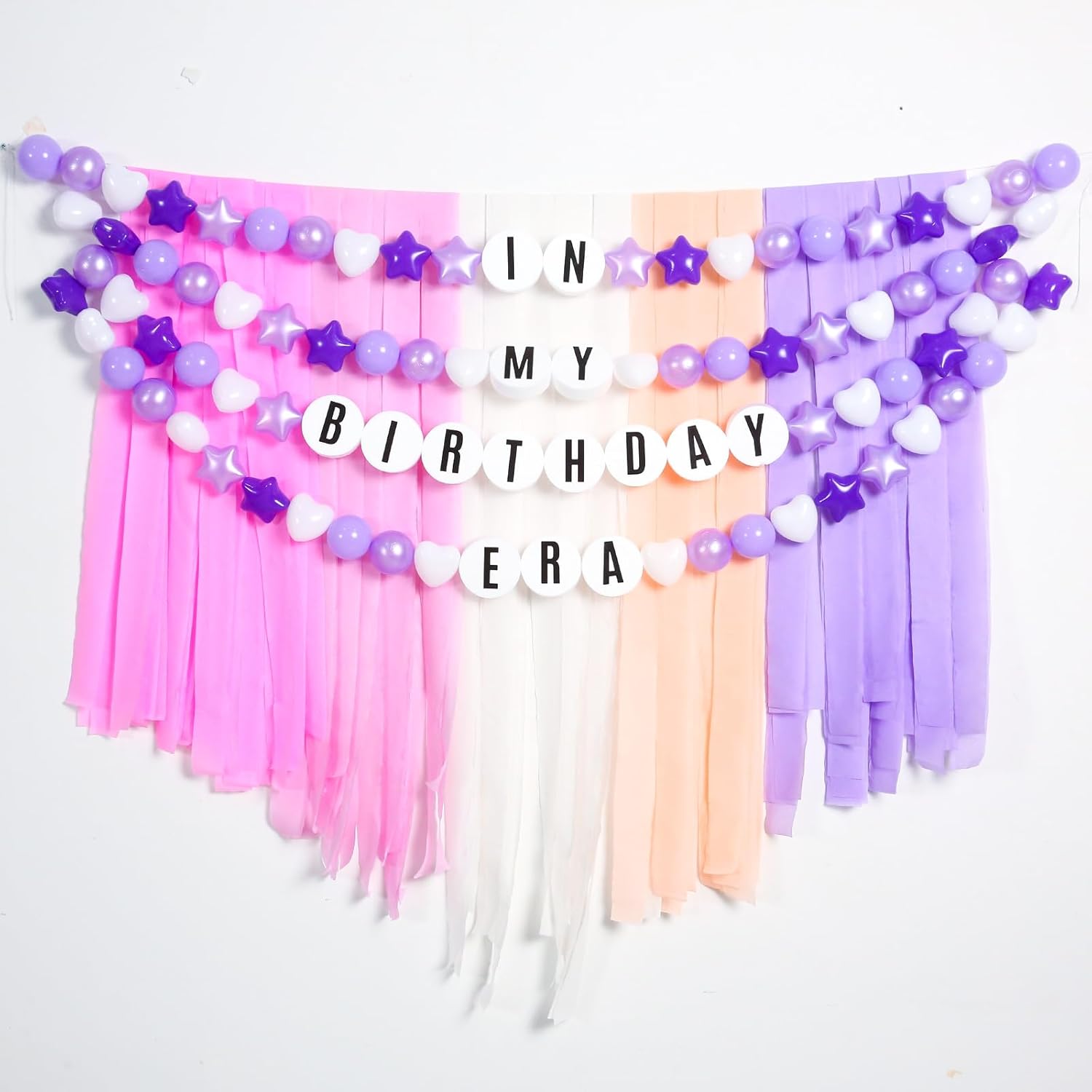 200 DIY Giant Friendship Bracelet Birthday Banner