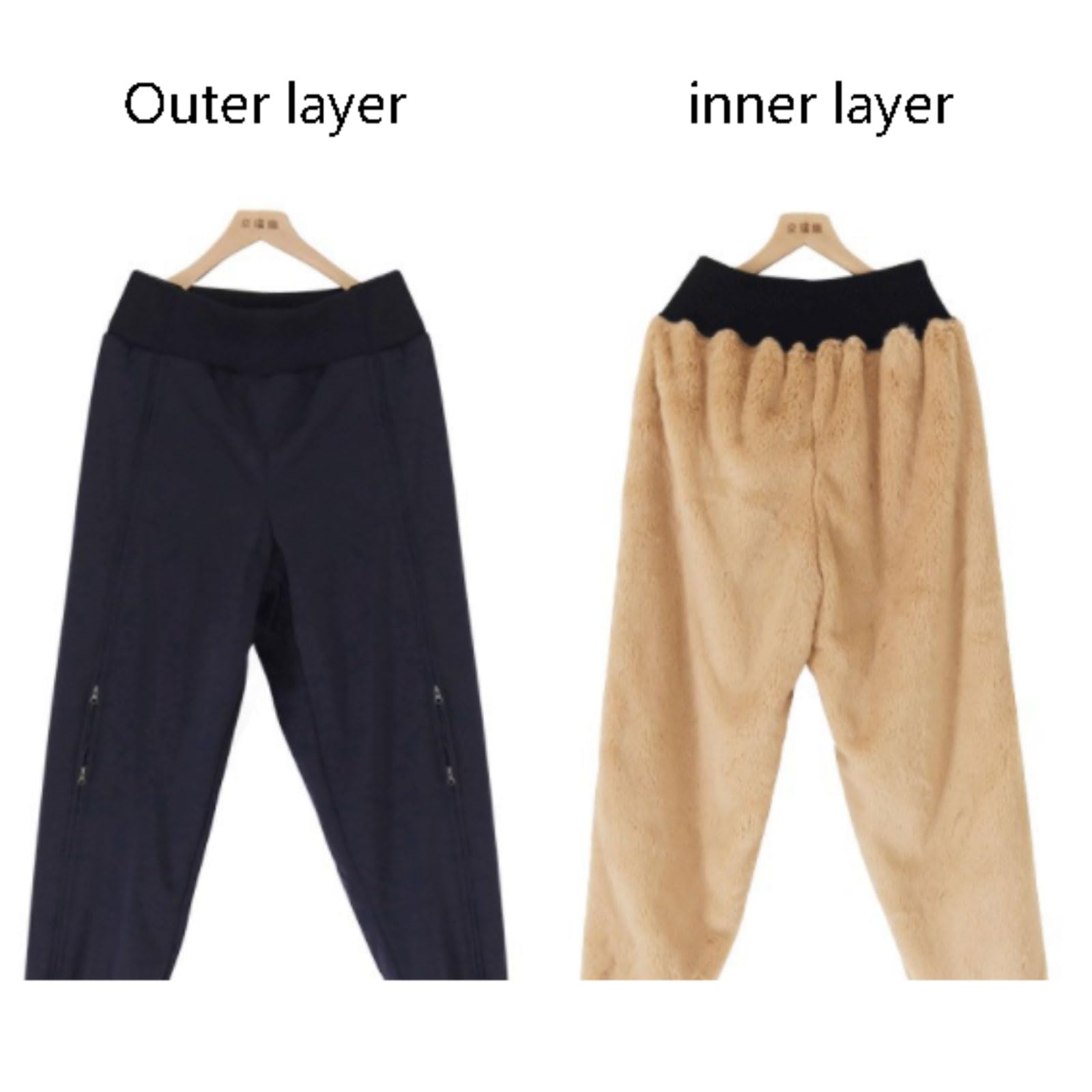 esmen Camice Pantaloni Invernali da Uomo in Cotone per la Cura, Completamente Aperti, più Abiti da paziente in Velluto Spesso, Pantaloni per chirurgia delle Abbigliamento Infermieristico