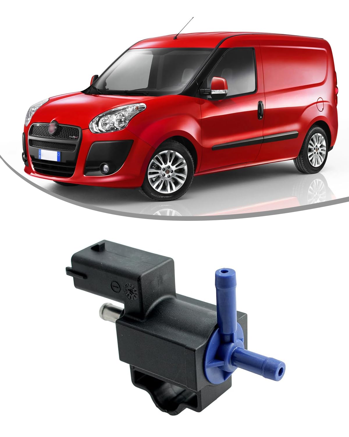 Turbo Wastegate, valvola di controllo della pressione magnetica, compatibile con Fiat Doblo 500X 124 Spider 2002-2020, per Dodge Dart 2013-2020, sostituisce OEM 04627297AB, 4627297AB, 55273286,5311138