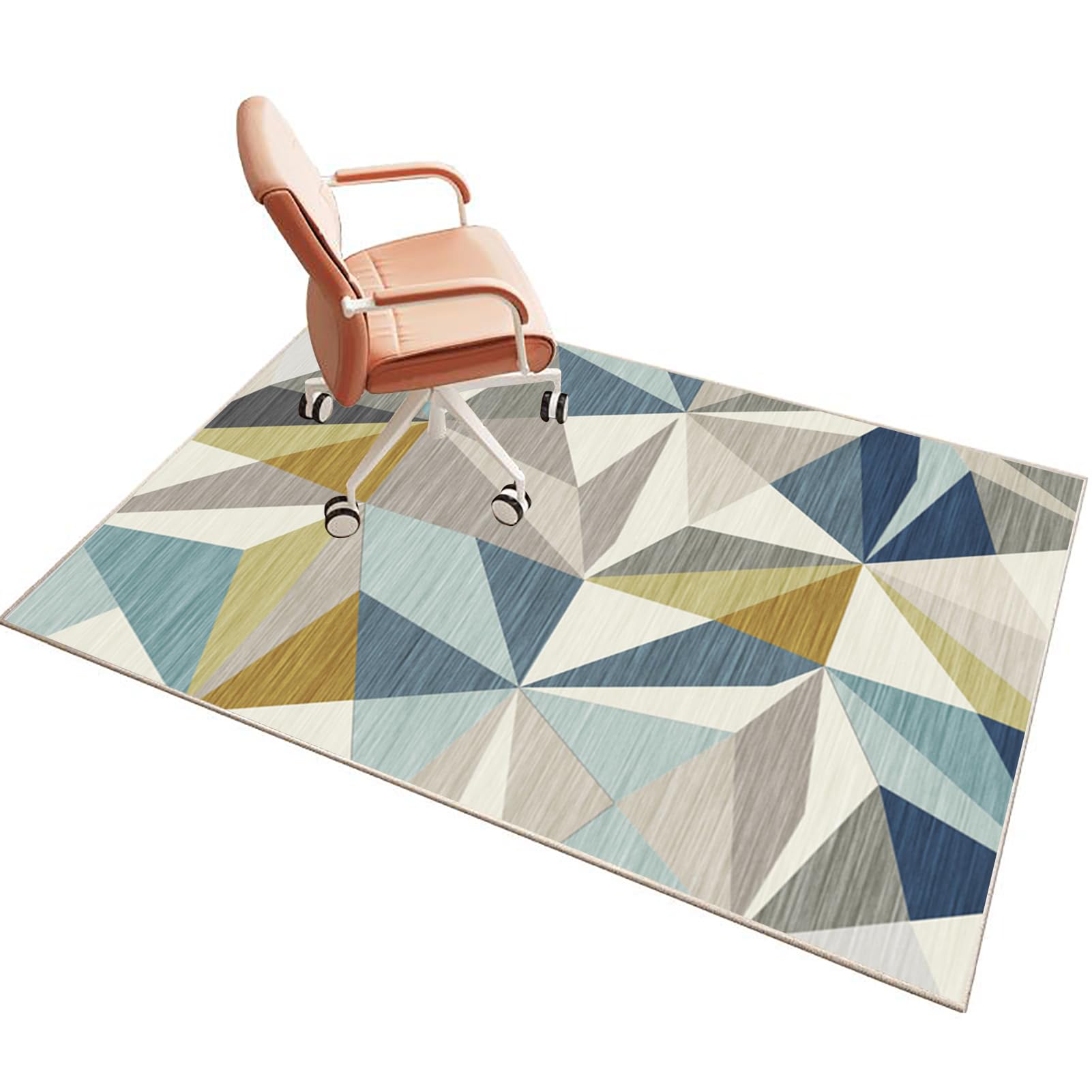 Office Chair Mat for Carpet 180 x 190 cm, Heavy Duty Office Gaming Chair Mats for Carpeted and Hardwood Floor, Floor Protectors for Rolling Chairs, Desk Chair Mat for Carpeted Floors, Protector Rug