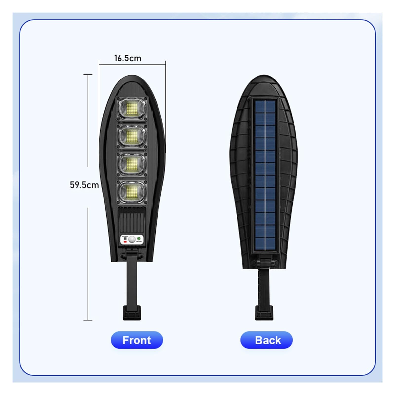 Lampy Solarne ZewnęTrzne, 300 watów Solar Led Light Zewnętrzna lampa uliczna Led dużej mocy 3 tryby Wodoodporny pilot zdalnego sterowania Światła słoneczne z czujnikiem ruchu Bardzo Szeroki KąT śWiece
