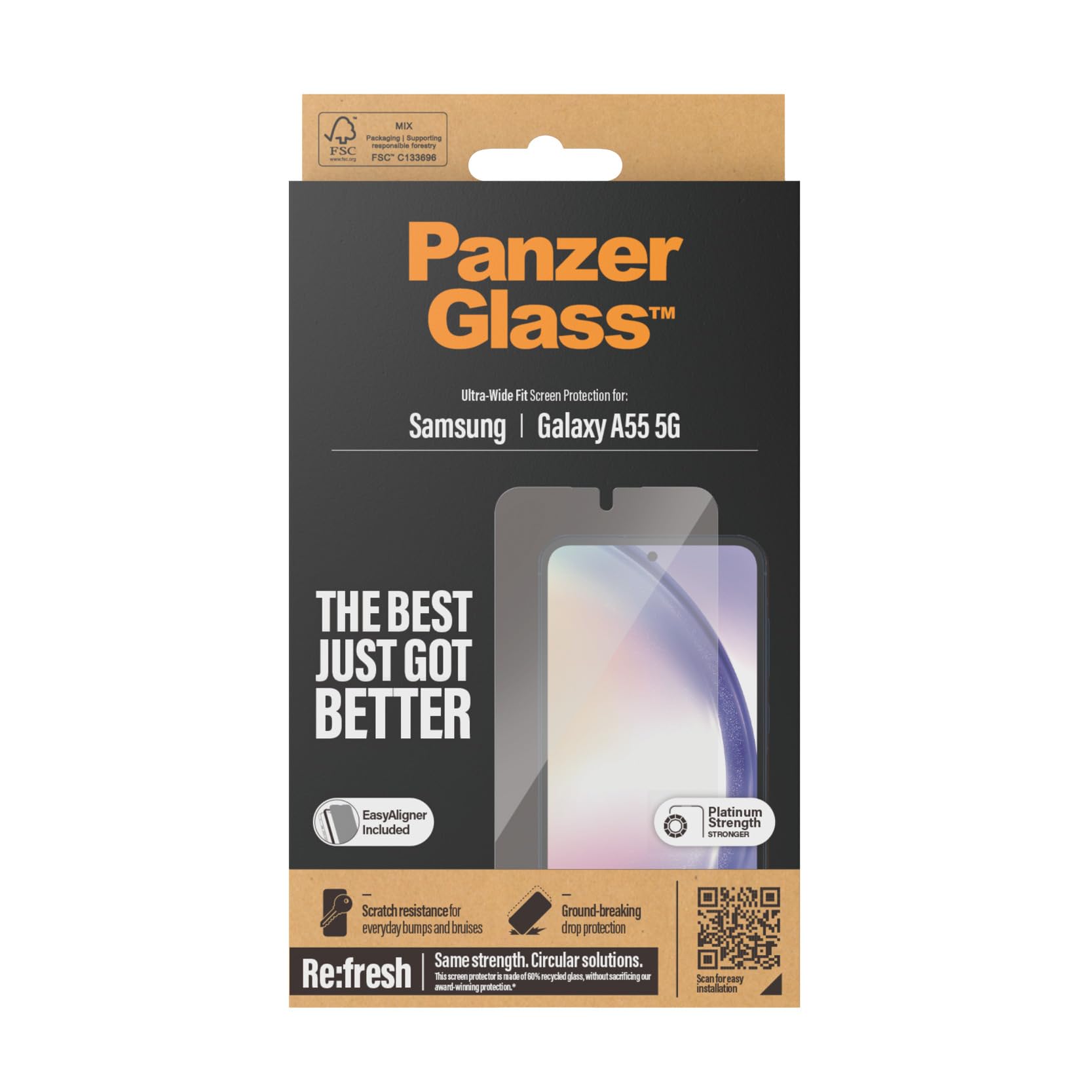 PanzerGlass パンザーグラス Galaxy A55 PanzerGla Amazon | PanzerGlass パンザーグラス Galaxy A55 UWF Clear by