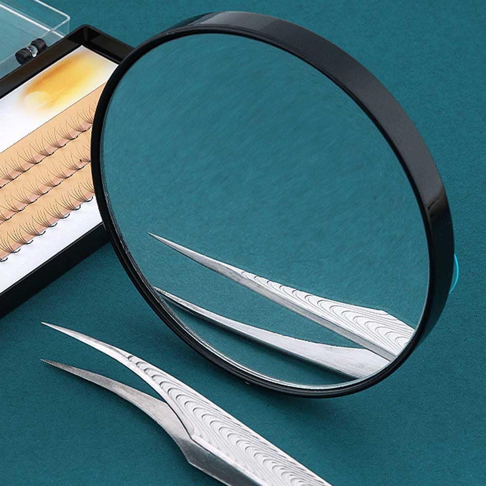 Teensery 4 Pcs 5X Magnifying Mirror Portable Makeup Mirror Round Cosmetic Mirror with 2 Suction Cups for Travel and Daily Use image 3