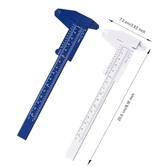 Ultrassist Plastic Vernier Calipers, 6 Inch/150 mm, 2pcs