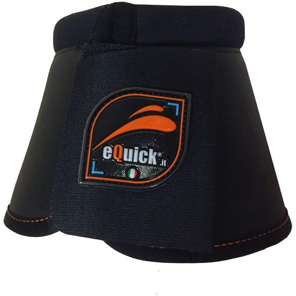 Éviter les blessures aux glopes avec les cloches eQuick eOverreach Over Reach Boots Small Black