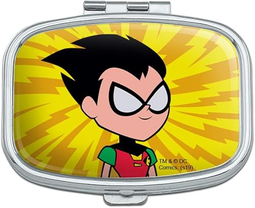 Adolescente Titans Go! Robin - Pastillero rectangular, caja de regalo