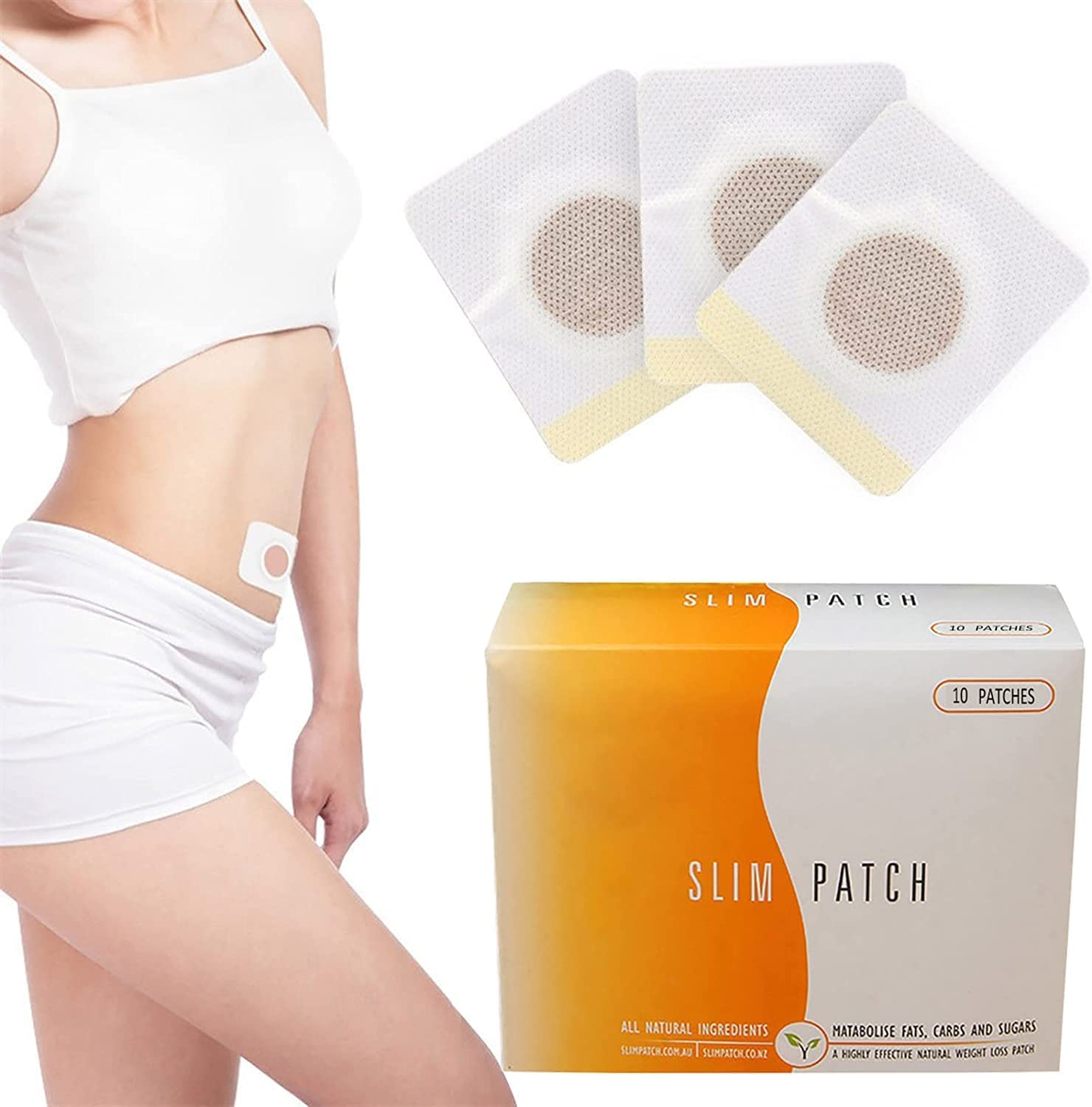 BOXZEO Slim Patch for Weight Loss, Slimming Patch Magnet Reduce belly Burning Lose Weight, Slim Patch for Metabolism Fats, Carbs and Sugar Natural Way to Loss Weight