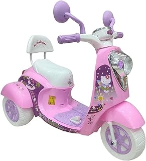 VISPA Girls Riding - Battery Chargeable - Fits Up to 6 Years Pink