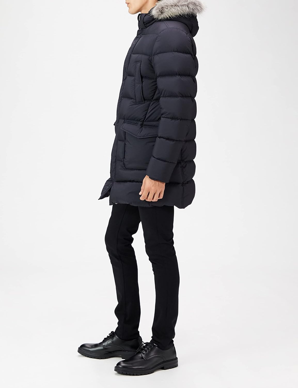 値下げ済み！HERNO ヘルノ ロングダウンコート フード取り外し可 ヘルノ] 超防寒ロングダウンコート 【公式・定番】 超軽量ナイロン