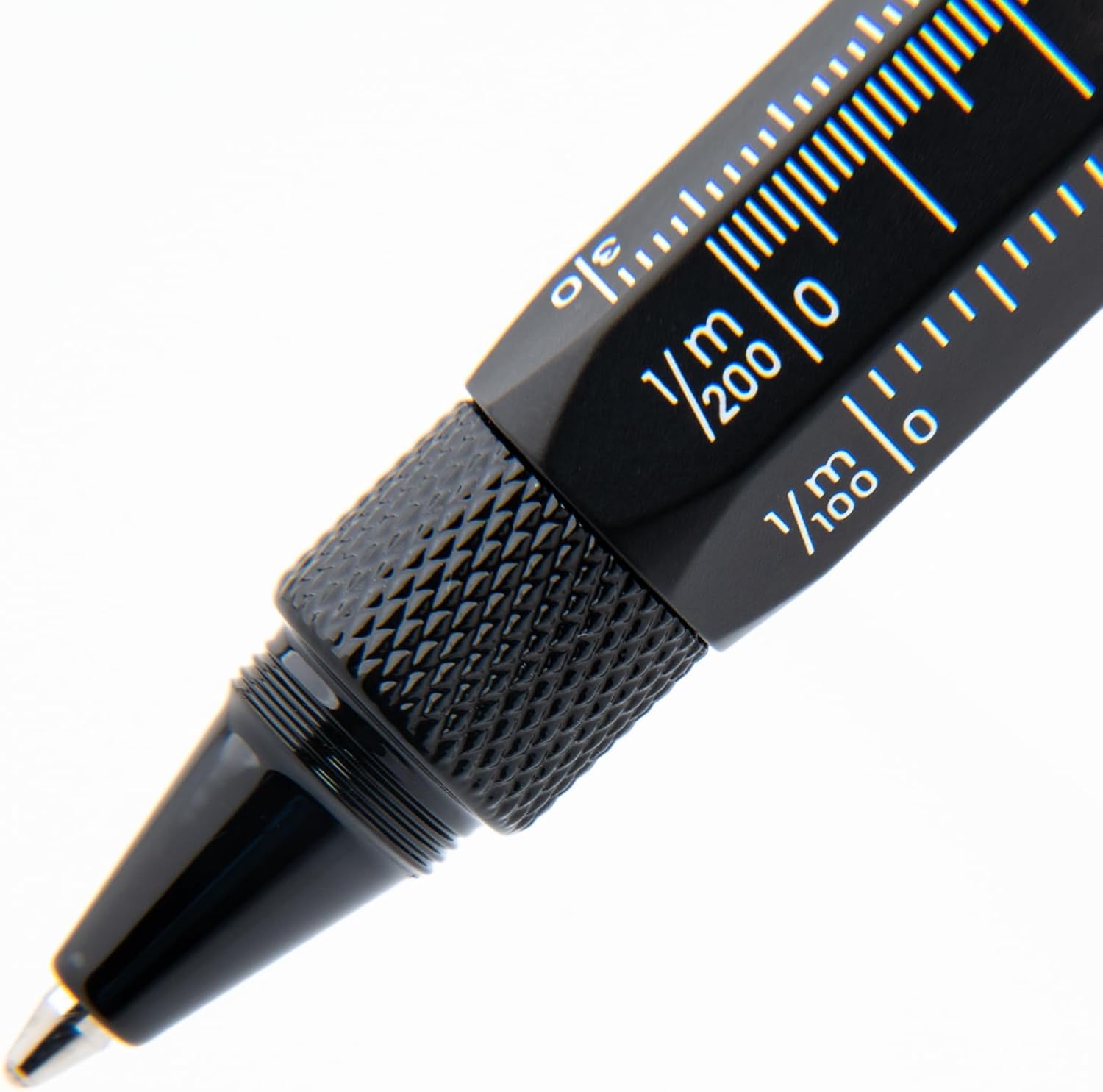 Monteverde USA 9-in-1 Tool Ballpoint Pen in Black – Multifunctional Pen with Stylus, Screwdrivers, Level, and Ruler – Exclusive Collection, Great Gift for Professionals