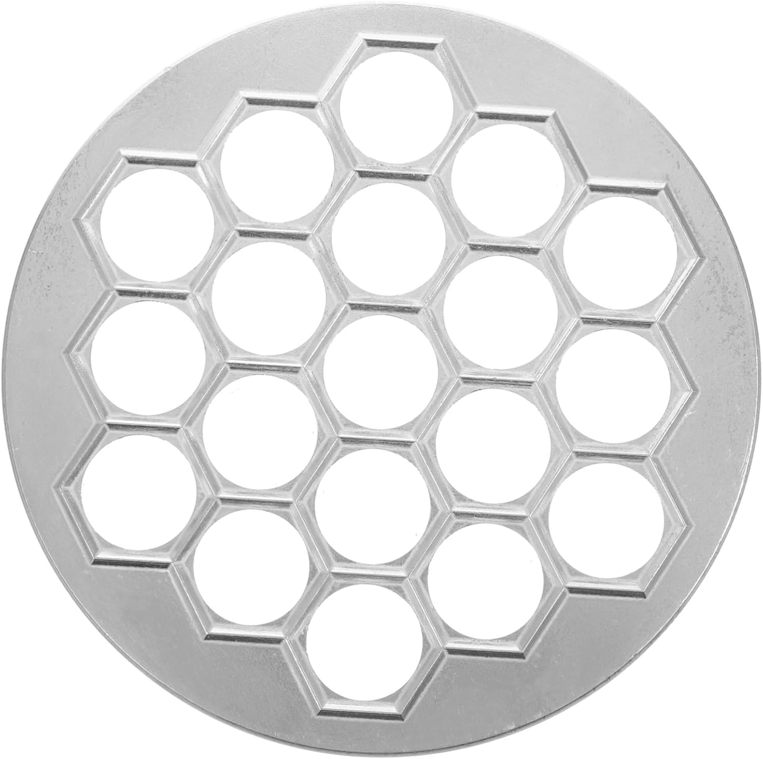 LABRIMP Alloy Dumpling Maker Mold Set Multi-Hole Metal Mold for Easy Homemade Dumplings Kitchen Gadget for Family Use