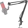 HyperX QuadCast Microphone Arm - YOUSHARES Universal Microphone Arm Compatible with HyperX QuadCast S2S Blue Yeti Rode PodMicNT-USB Fifine AM8 Razer Seiren V3 Mini for Streaming Gaming