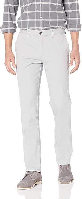 Amazon Essentials Men's Slim-Fit Wrinkle-Resistant Flat-Front Chino Trouser