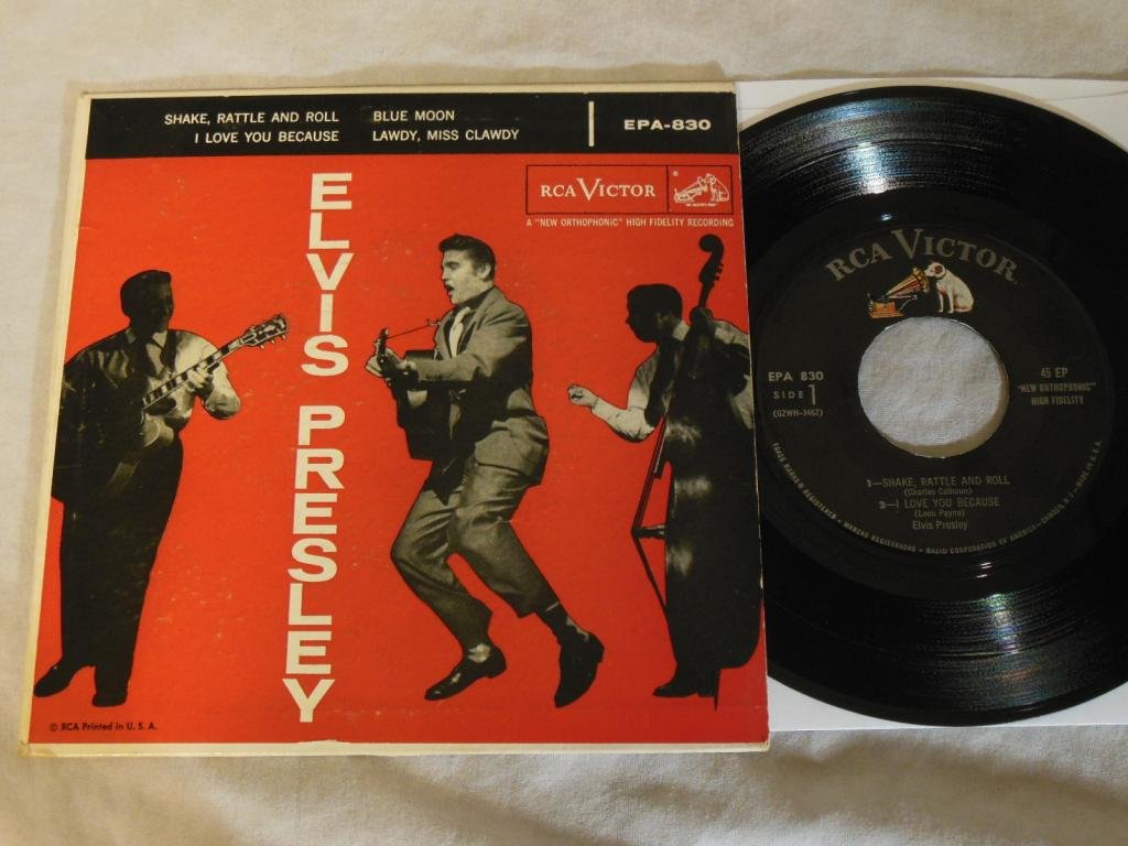 Amazon.com: Elvis Presley (Shake, Rattle And Roll) EP EPA-830 7