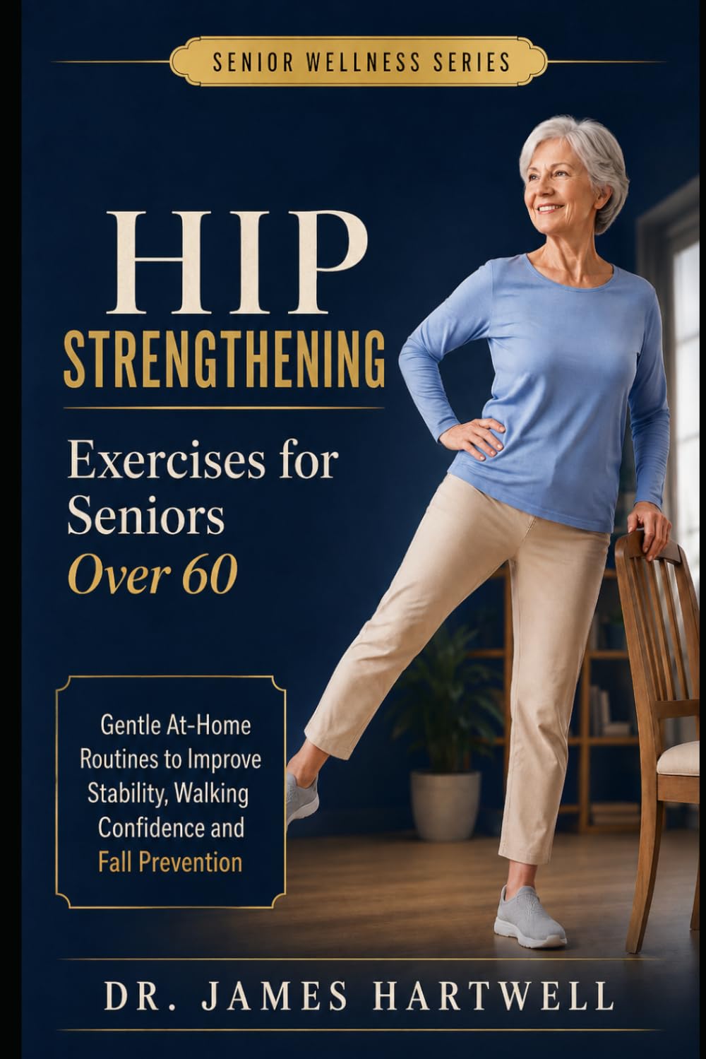 Hip Strengthening Exercises for Seniors Over 60: Gentle At-Home Routines to Support Stability, Walking Confidence, Stairs and Fall Prevention (Senior Wellness Series)
