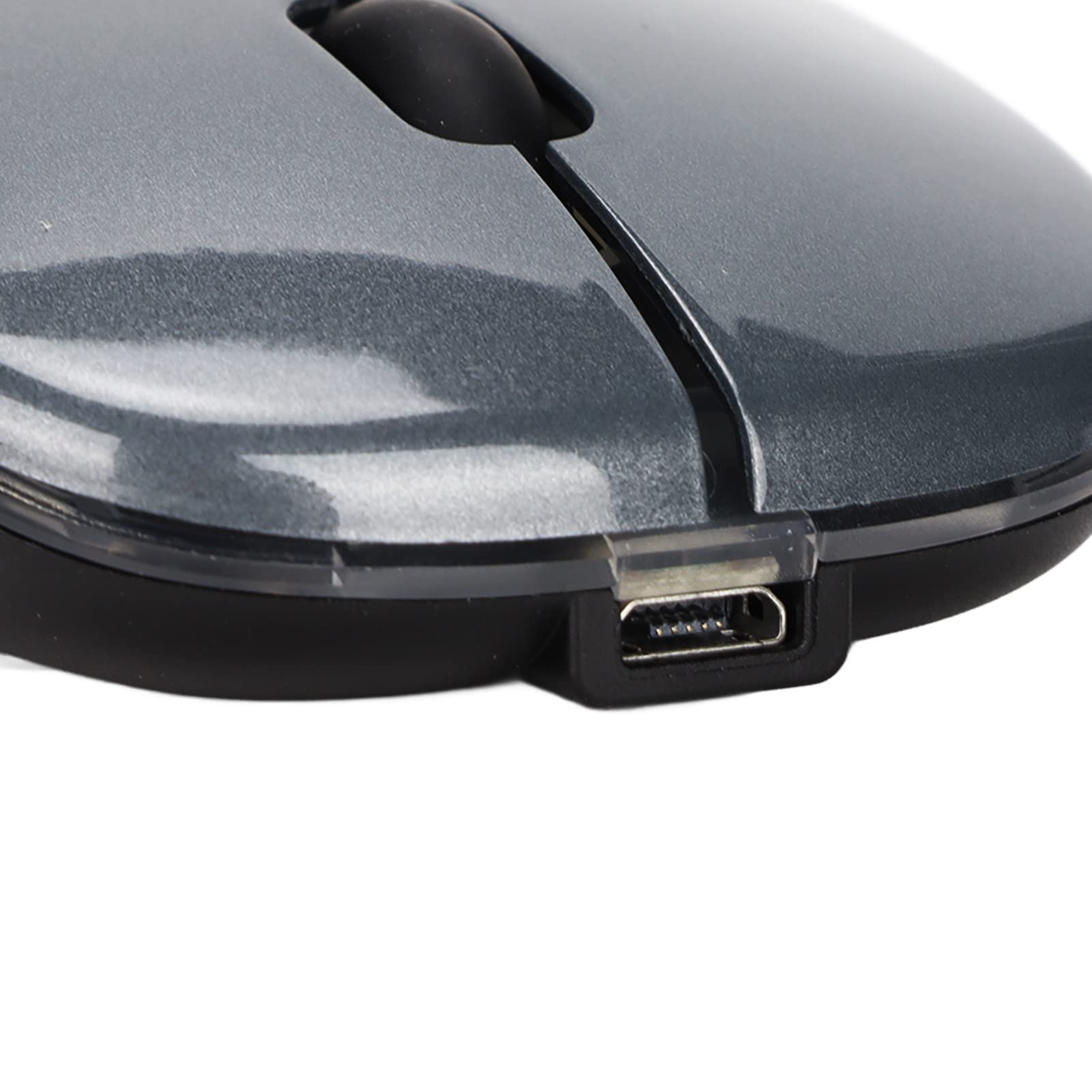 VBESTLIFE Souris Sans Fil, Souris Sans Fil Ultra Fine Et Silencieuse 2,4 G Double Mode 500 MAh, Pour Tablette D'ordinateur Portable, Compatibilité étendue, Pour Jeu De Bureau à Domicile(Blanc