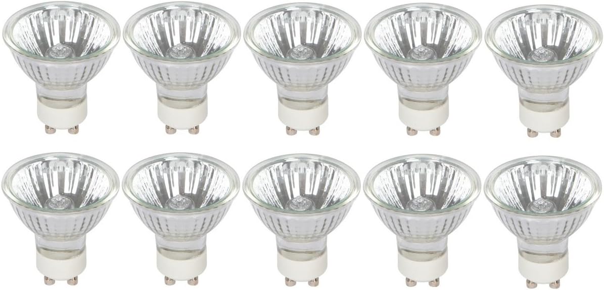 REIDEA GU10 Halogen Bulb 6 Pack Halogen Light Bulbs, 120V 35W