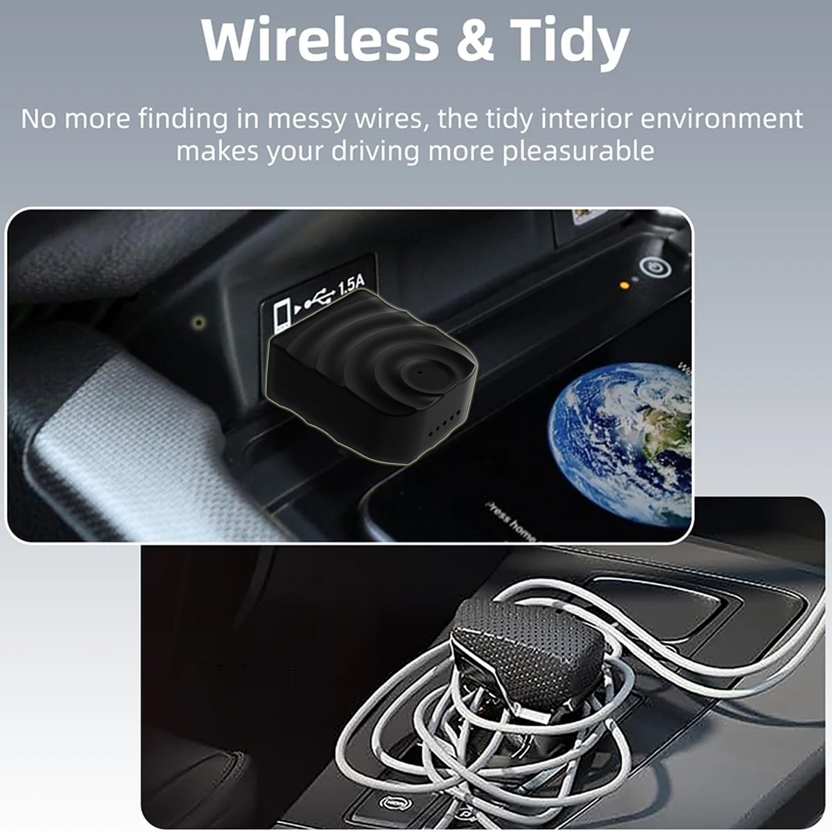 Draadloze Carplay Adapter Voor Iphone IOS 10 , Dongle Met USB C A Mini Stick Het Omzetten Van Bekabeld Naar Draadloos Plug Play Auto S Originele 2017 2725968347 Wireless Carplay