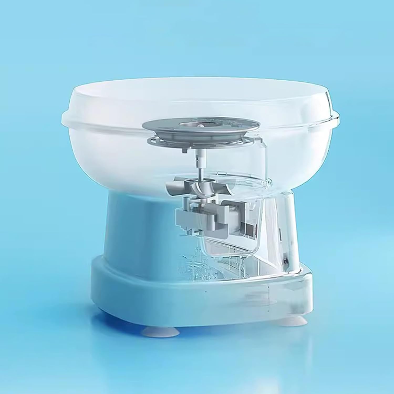 Children Cotton Candy Machine Home Fully Automatic Cotton Candy Toy Making Machine for Handmade Mini Colored Candy (Color : B)