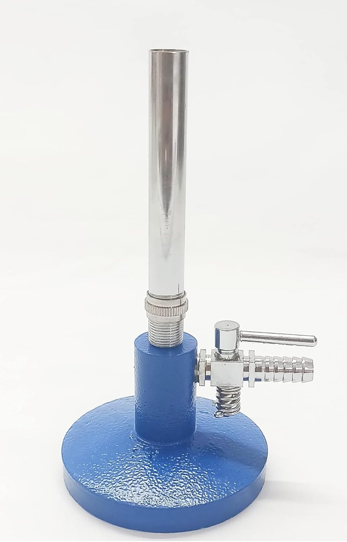 Bunsen burner with stopcock lpg burner for lab, cast iron base burner for laboratory,