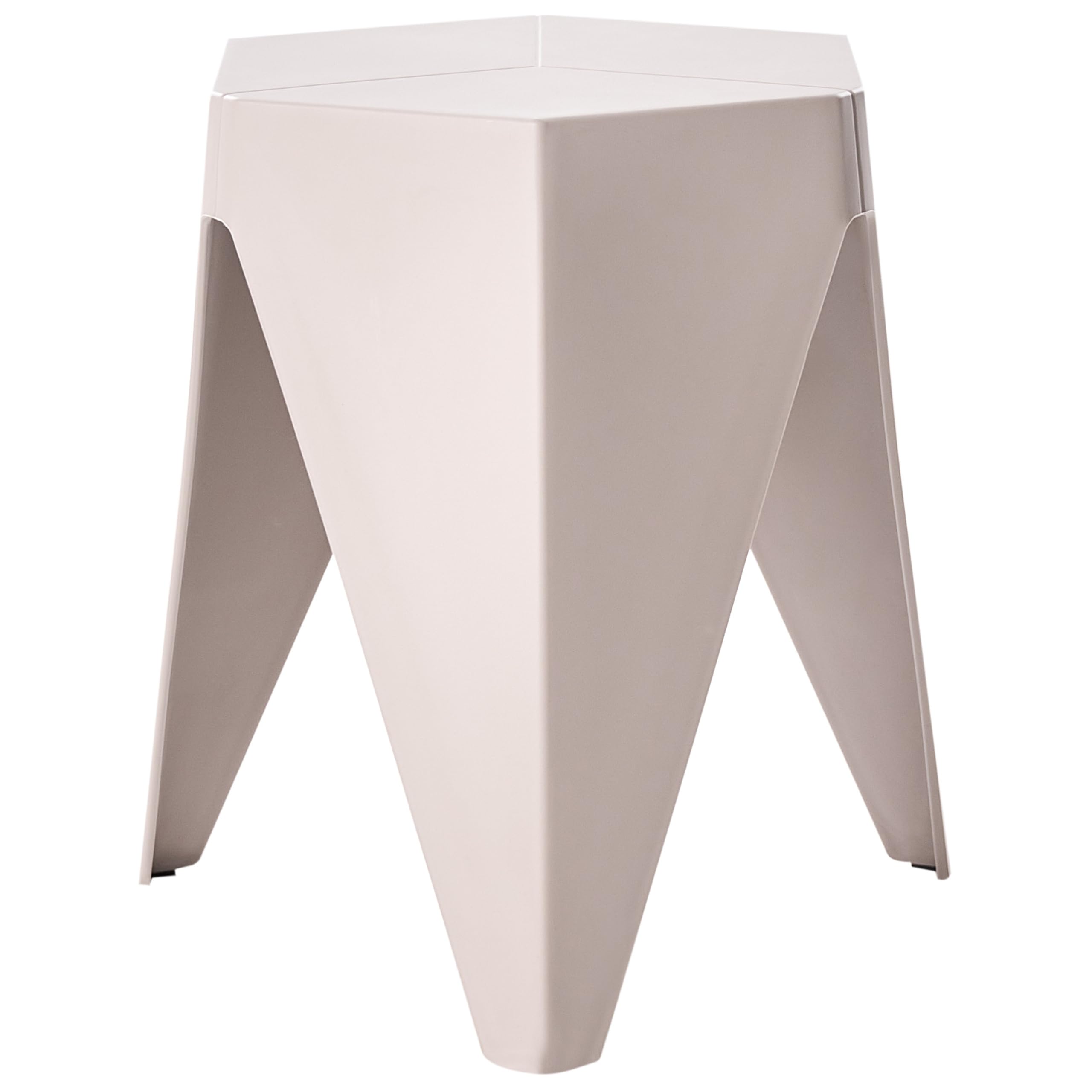 Beliani Ensemble de 4 Tabourets d'Extérieur Sièges d'Appoint Extérieur Synthétique Empilables Tons Pastel Multicolore Karavos