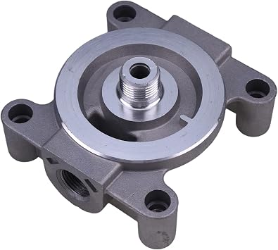 AIVWUMOT Engine Remote Mount Coolant Filter Head 204163S For CUMMINS L8.9 | G8.3 ISC CM850 CAT 204163 Filter Base