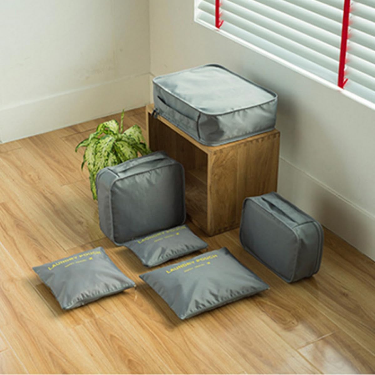 6pcs Waterproof Travel Storage Bag Six Piece Set with Oxford Fabric image 4